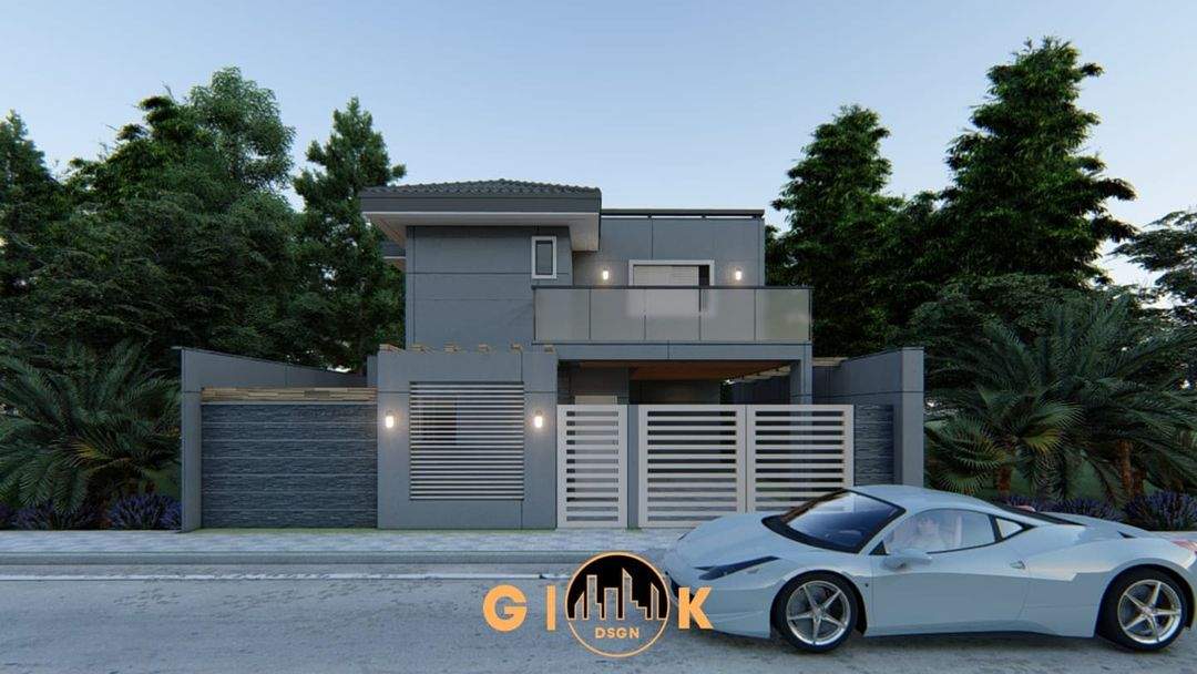 Design Rumah Mr. Woo