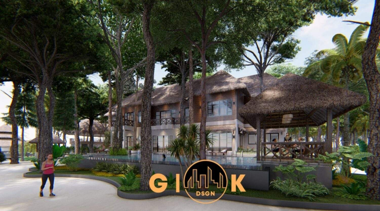 Design Villa Matahari Kepulauan Seribu